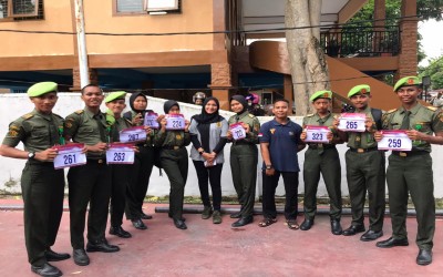 Pembinaan Fisik Taruna/i Calon Paskibraka Walikota